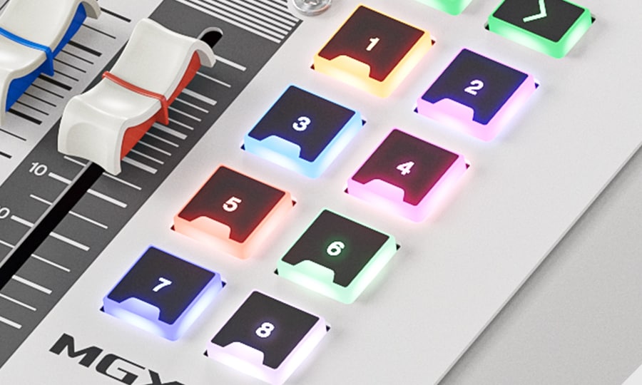 Yamaha MGX16: 瞬時にサウンドを追加