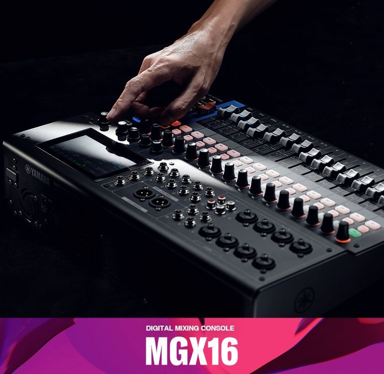 Yamaha 22-Channel Digital Mixing Console MGX16