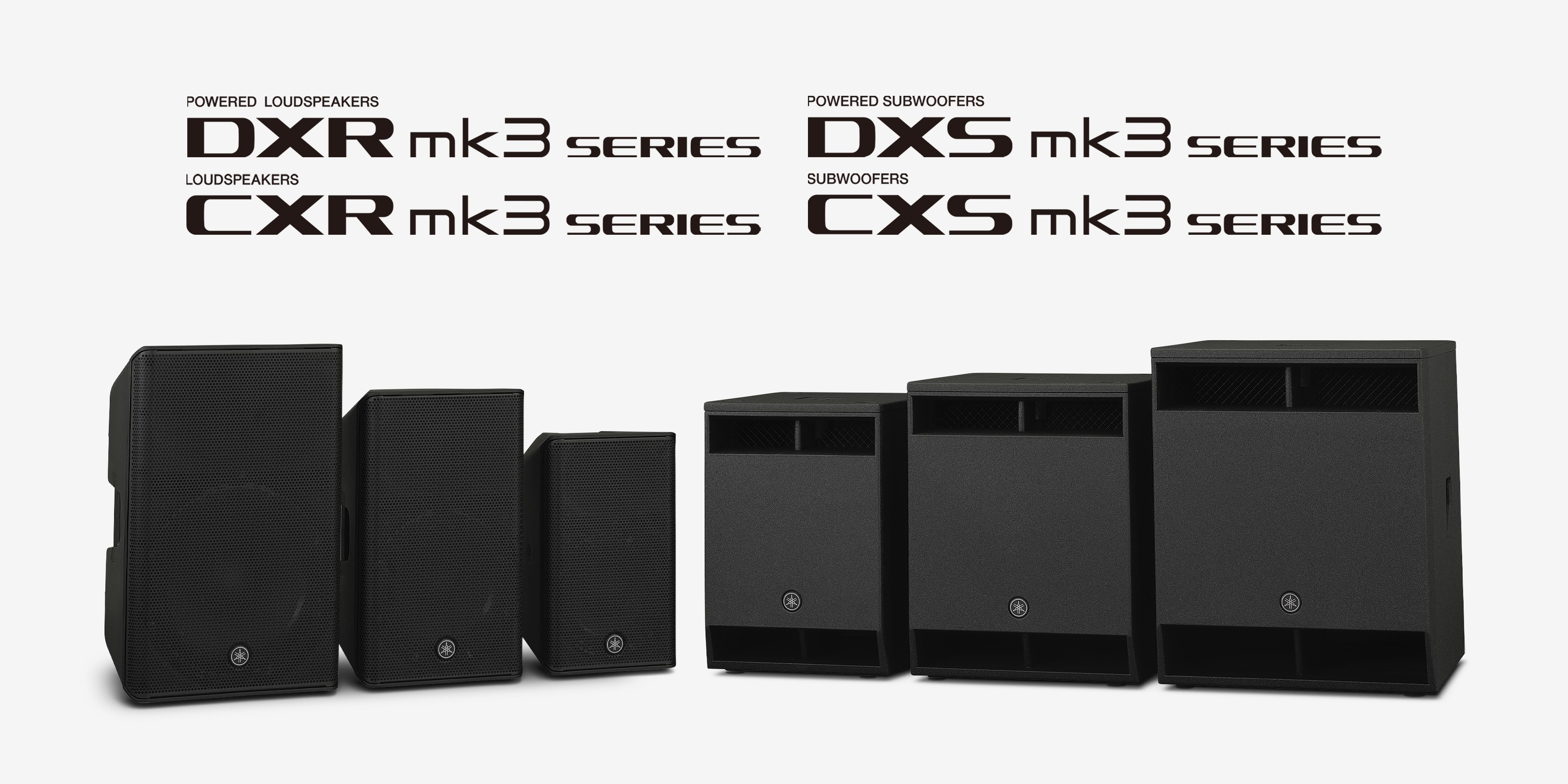 ヤマハ | ヤマハ、DXR/DXS mk3およびCXR/CXS mk3シリーズを刷新して