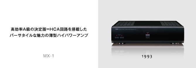 ヤマハ | History of Separate Amplifier - Yamaha HiFi History