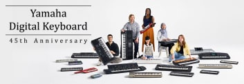 ヤマハ デジタルキーボード 45周年 アニバーサリー