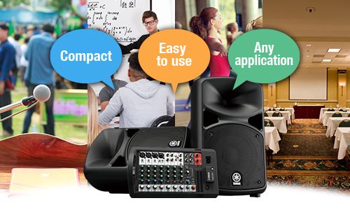 ヤマハ | STAGEPAS 600BT/400BT - PAシステム - Speech