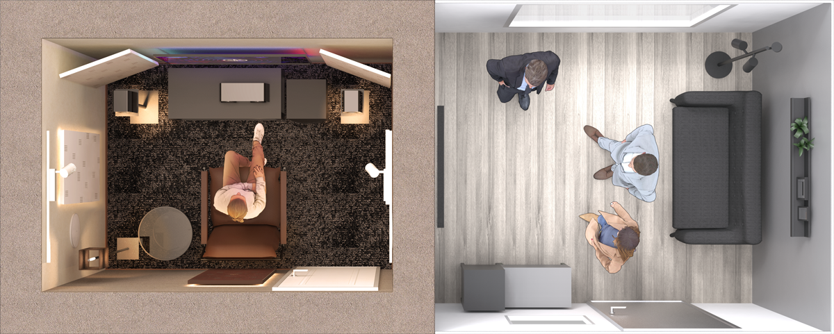 内観イメージ - シアタールーム・リビングルーム