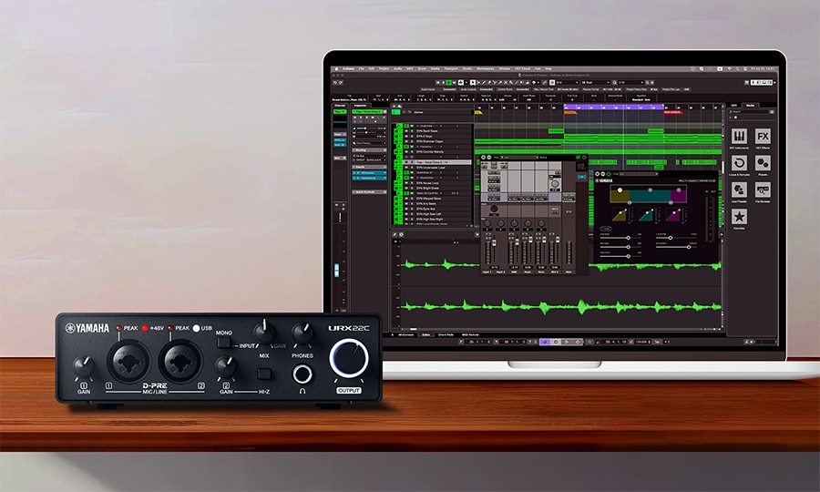 Yamaha URX22C: 最小の労力で最大の成果を実現