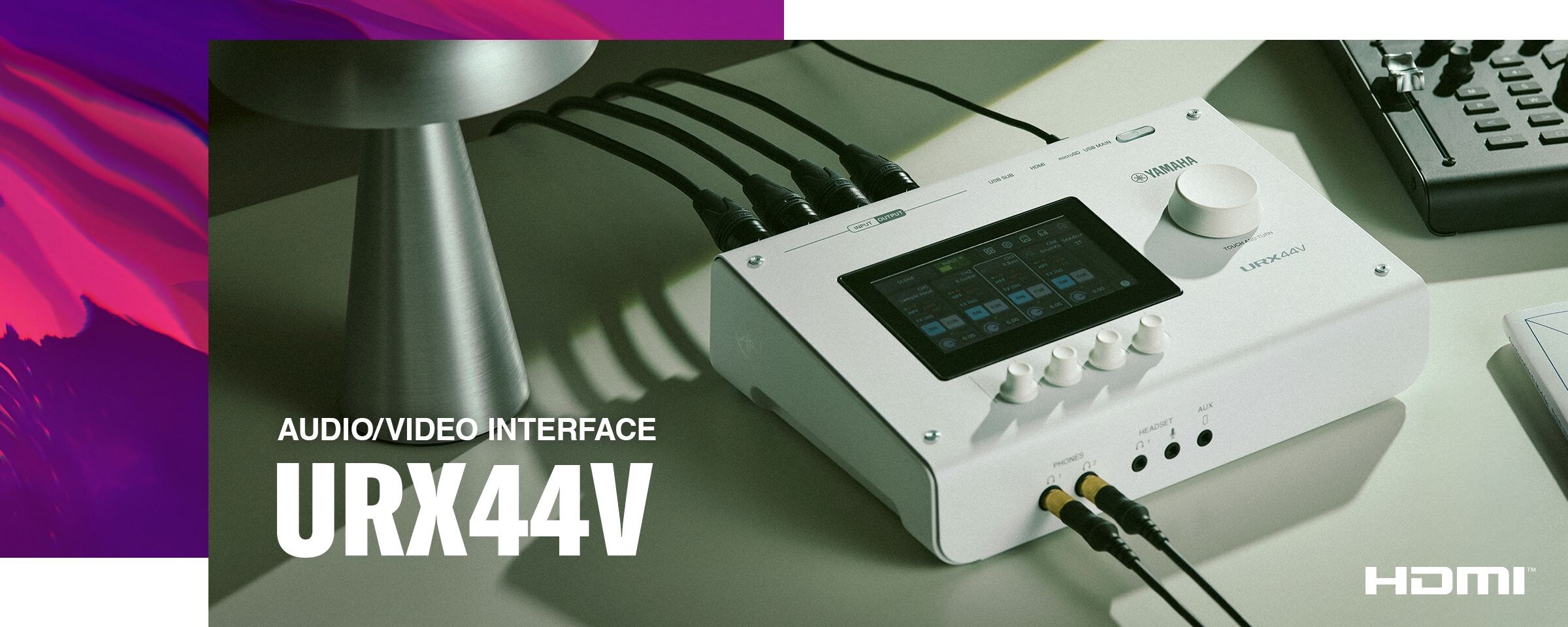 Yamaha Audio/Video Interface URX44V