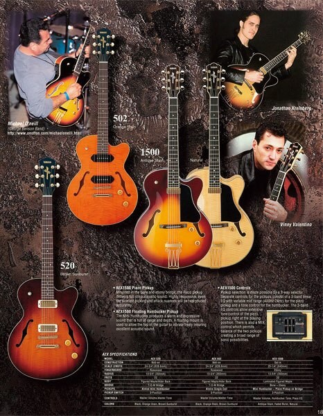 アコースティックとエレクトリックサウンドが融合した AEX-1500