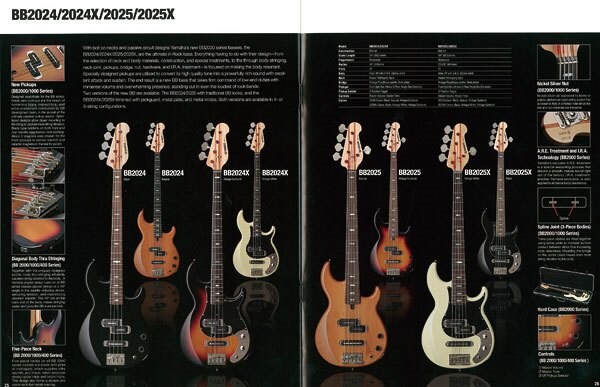 ボディの鳴りを徹底的に追及した骨太ロックベース BB2000シリーズ
