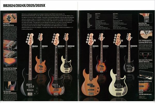 ボディの鳴りを徹底的に追及した骨太ロックベース BB2000シリーズ