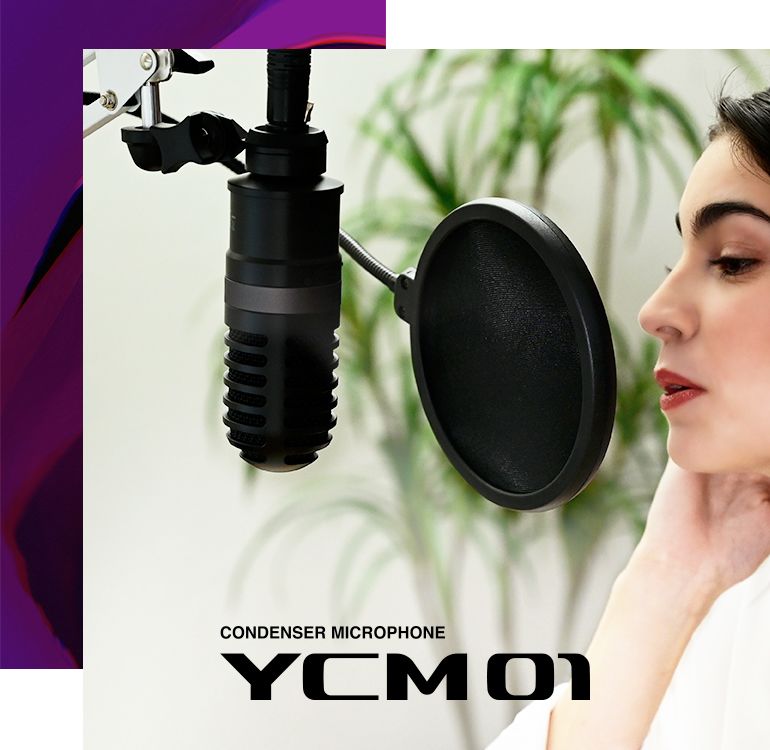 【新品】YAMAHA YCM01 コンデンサーマイク レコーディング/PA機器 楽器/器材 おもちゃ・ホビー・グッズ 割引き