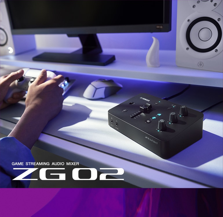 Yamaha Game Streaming Audio Mixer ZG02