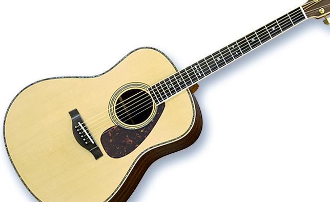 ヤマハのアコースティックギターの代名詞、Lシリーズ。購入を検討している人はこれを機に一台ずつ試してみよう。ブースにはFISHMANのコーナーも設けられている。