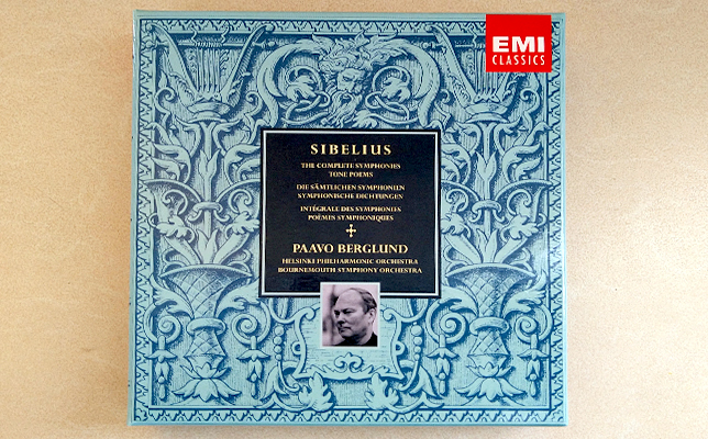 「シベリウス：交響曲全集・交響詩集」（CD８枚組、2001年、旧EMI）