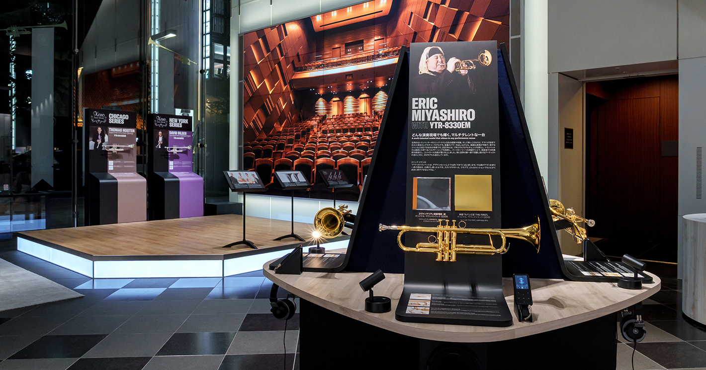 「匠のオト」展 Brass Stories -アーティストと職人が創る音-