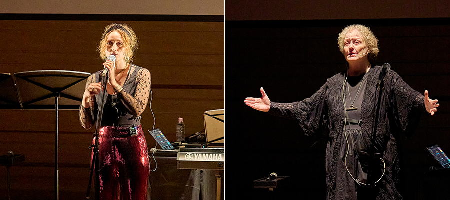 ソフィア・メイ・ウッドリー（左）とモーリーン・チョウニング（右）。